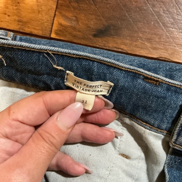 Madewell The Perfect Vintage Jean Women’s Size 31 Medium Wash Denim - Picture 6 of 14